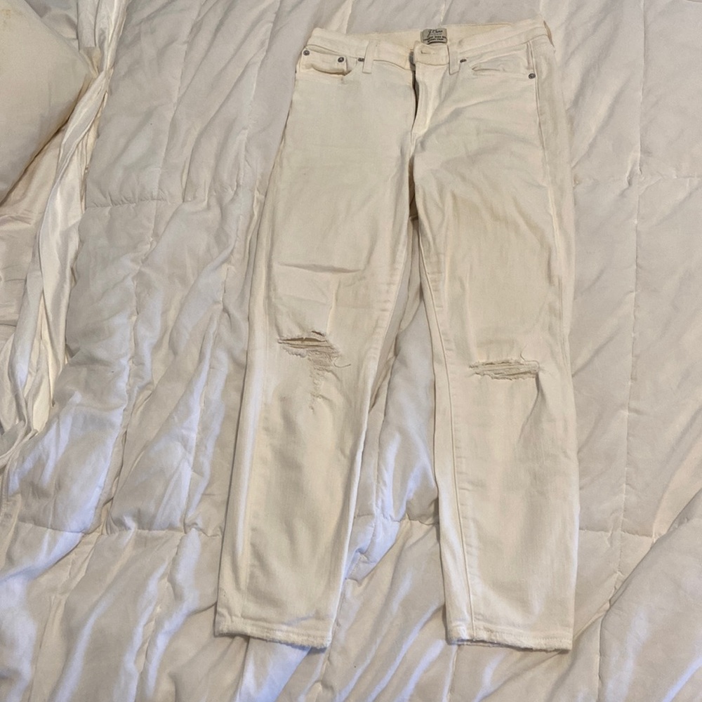 J Crew Lookout High-Rise Skinny Crop Jeans
